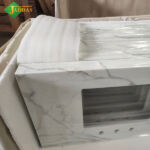 Calacatta White Nanoglass Countertop