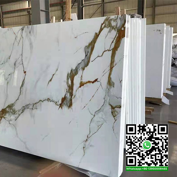 Calacatta Gold Nanoglass Slab