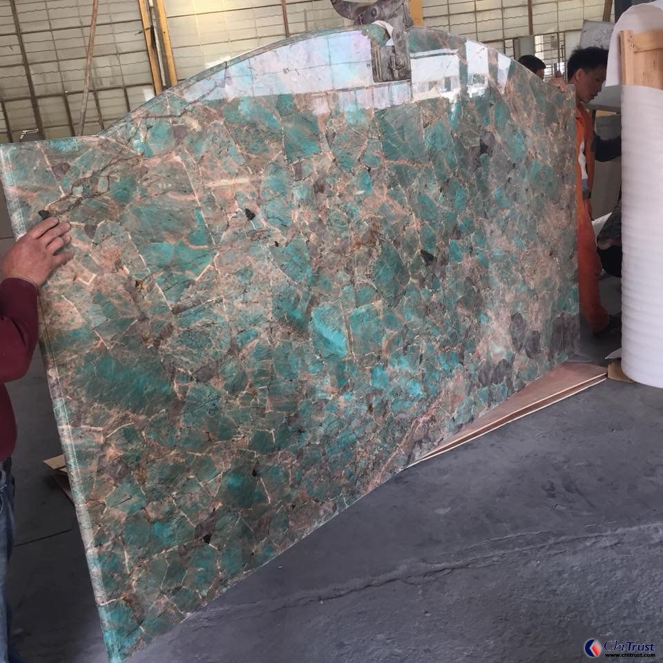 Amazon green granite