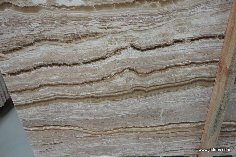 Beige travertine onyx