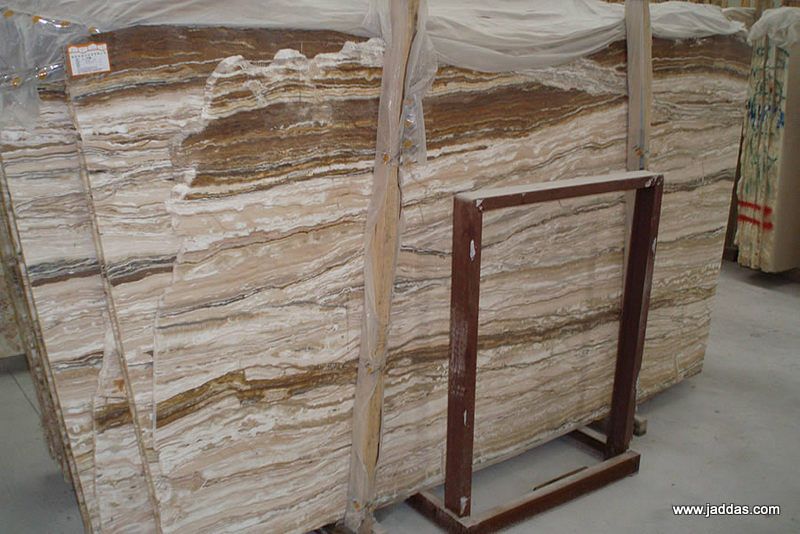 Beige travertine onyx