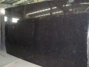 Black Galaxy Granite Slab