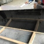 Black Galaxy Granite, High Quality Black Granite Slab