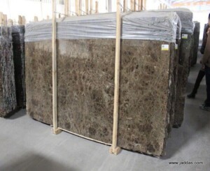 China dark emperador marble slab with competitive price