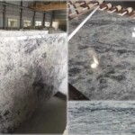 Diamond white granite, High Quality white Granite Slab