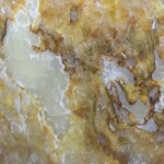 Golden green onyx slab and tiles for countertops