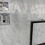 Iris white marble slab with competitive price