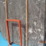 Misty Grey marble slab with competitive price