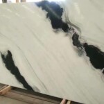 Panda white marble slab with competitive price