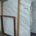 Picasso white marble slab with competitive price