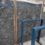 Pola black marble slab with competitive price