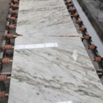 Sapphire white onyx slab and tiles for countertops