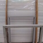 Sibra white marble slab with competitive price