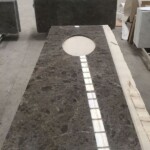 Sicilia grey marble slab with competitive price