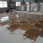 Wooden yellow marble slab with competitive price