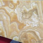 Yellow fragrant onyx slab and tiles for countertops