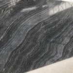 Zebra black marble slab with competitive price